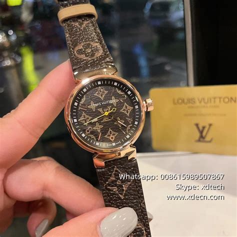 fake lv watch women beads color black